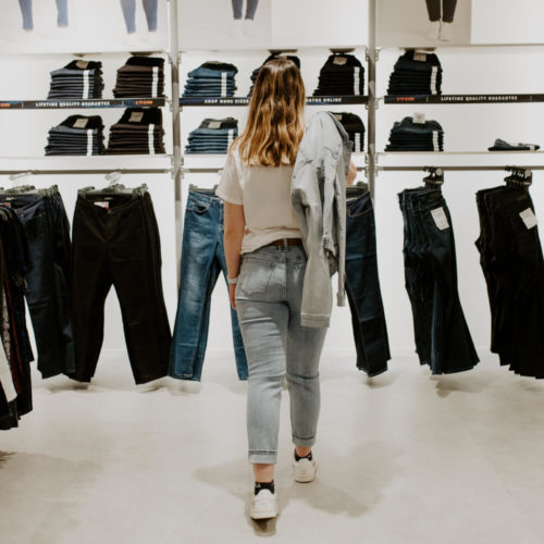 Picture of woman wearing jeans