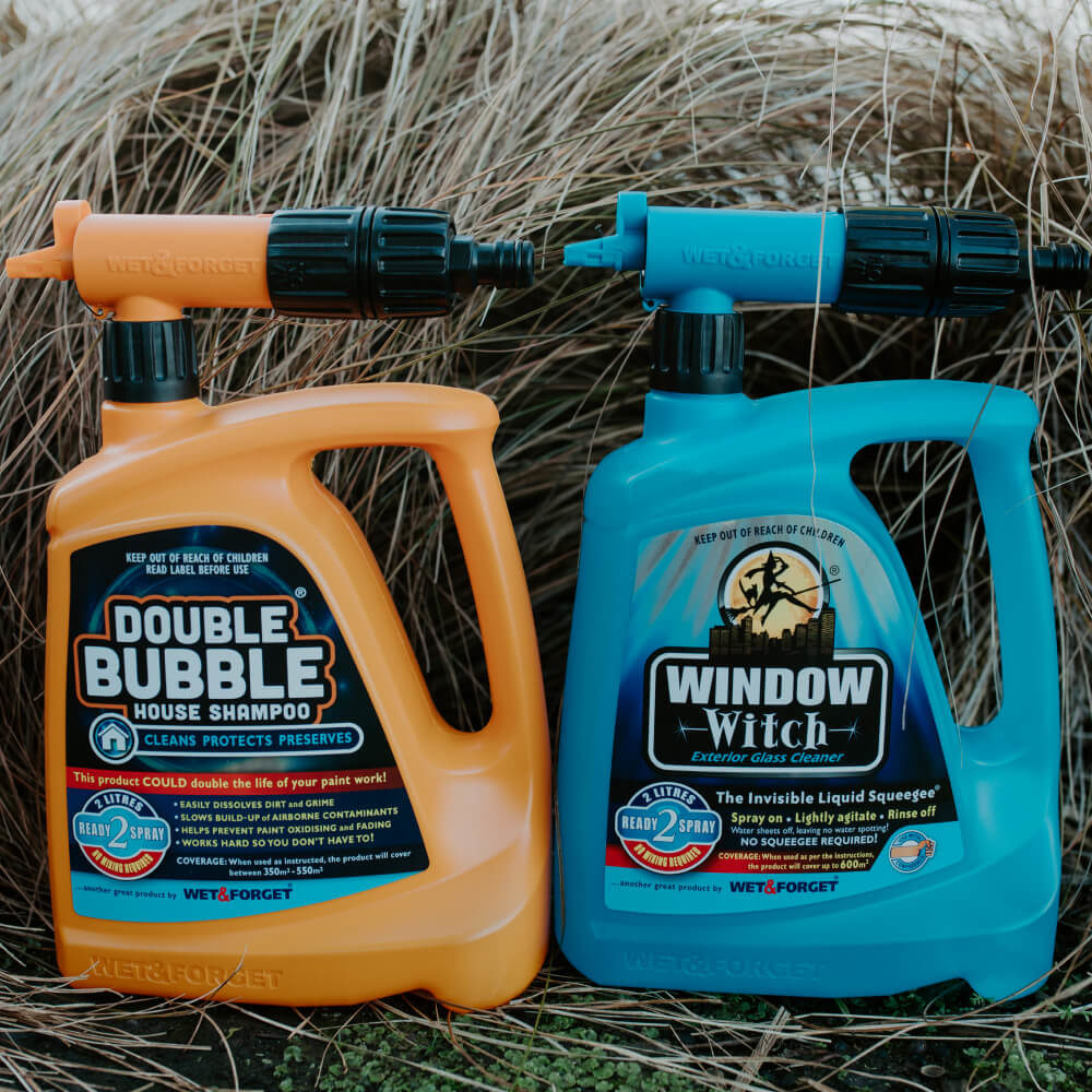 Picture of two window witch cleaning products